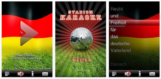 Passend zur WM: Text der Deutschen Nationalhymne zum Mitsingen auf dem iPhone