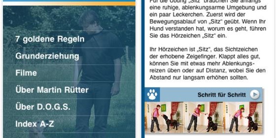 Werde mit der Hundetraining-App zum Hundeprofi wie Martin Rütter