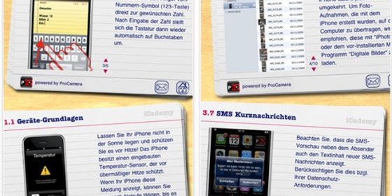 Erkunde Dein iPhone und iPod Touch mit der kostenlosen App iCademy