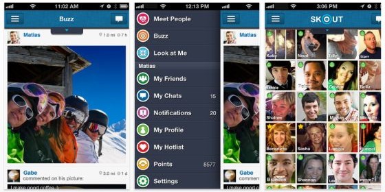 Chat-App SKOUT für iPhone, iPod Touch und iPad startet in Deutschland durch